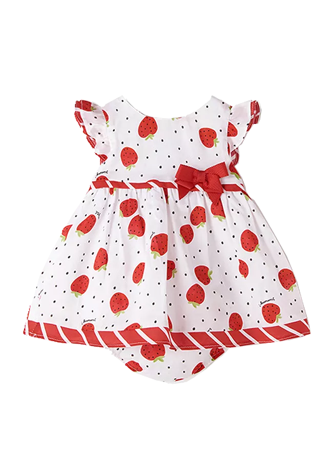 Rochie + chilotel - Capsuni - Mayoral  18 luni, [],bestfam.ro
