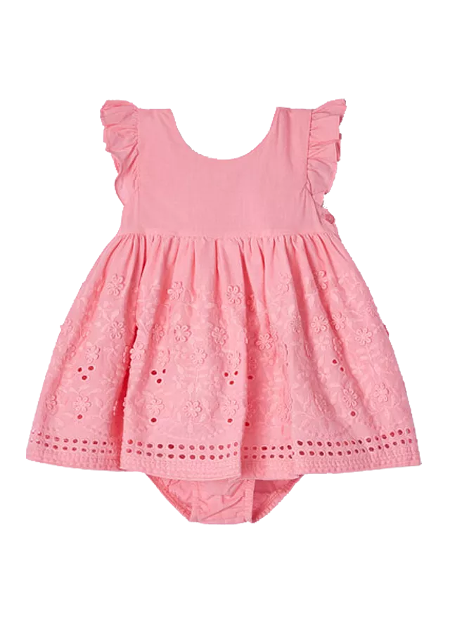 Rochie brodata + chilotel - Mayoral  24 luni, [],bestfam.ro
