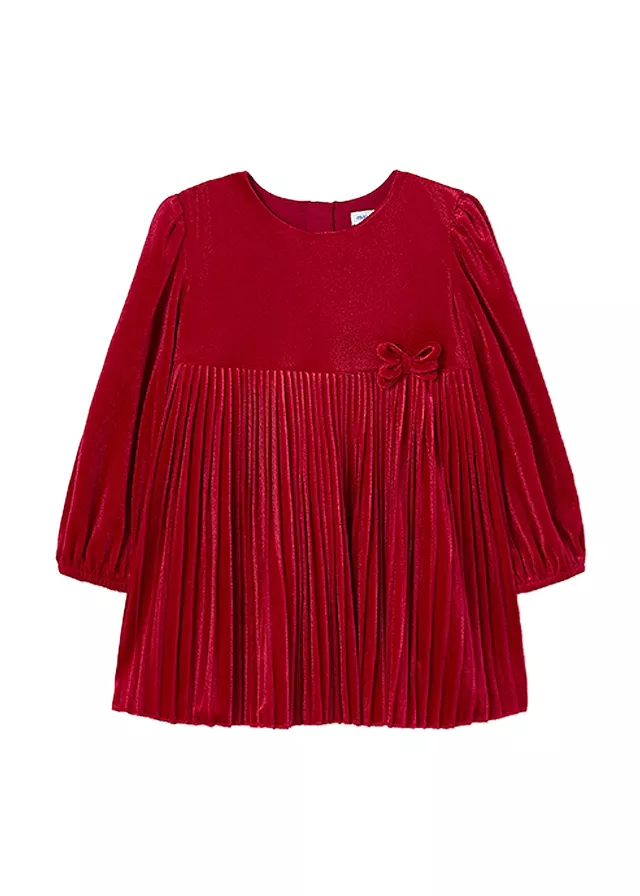 Rochie catifea pliuri - Mayoral 3 ani, [],bestfam.ro