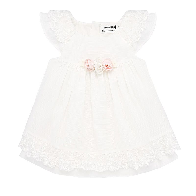 Rochie ceremonie cu chilotei - 3 Trandafiri - Mayoral 2-4 luni, [],bestfam.ro