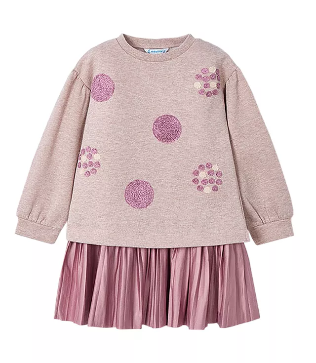 Rochie cu bluza - roz - Mayoral  5 ani, [],bestfam.ro