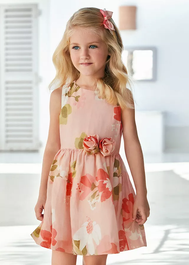 Rochie imprimeu deschidere spate - Mayoral , [],bestfam.ro