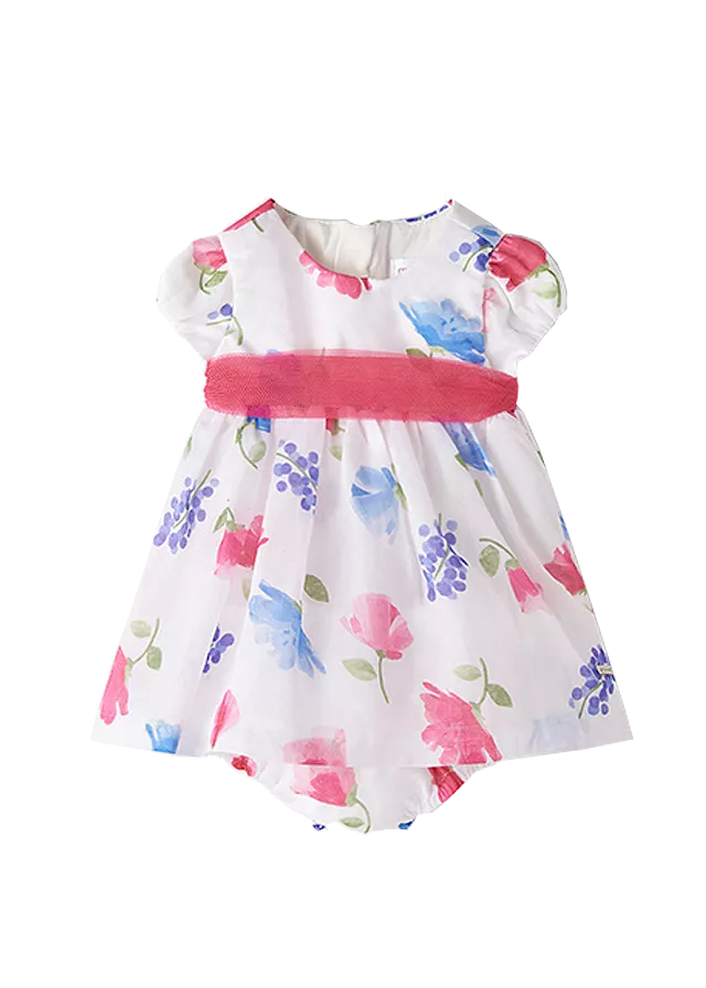 Rochie imprimeu floral + chilotei - Mayoral  , [],bestfam.ro
