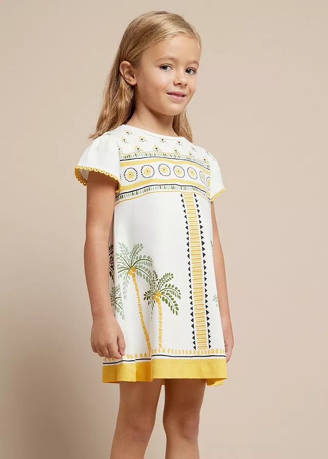 Rochie palmieri Better Cottonl - Mayoral  8 ani (128cm), [],bestfam.ro