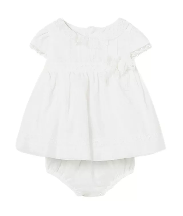 Rochie sifon - alb - Mayoral   , [],bestfam.ro