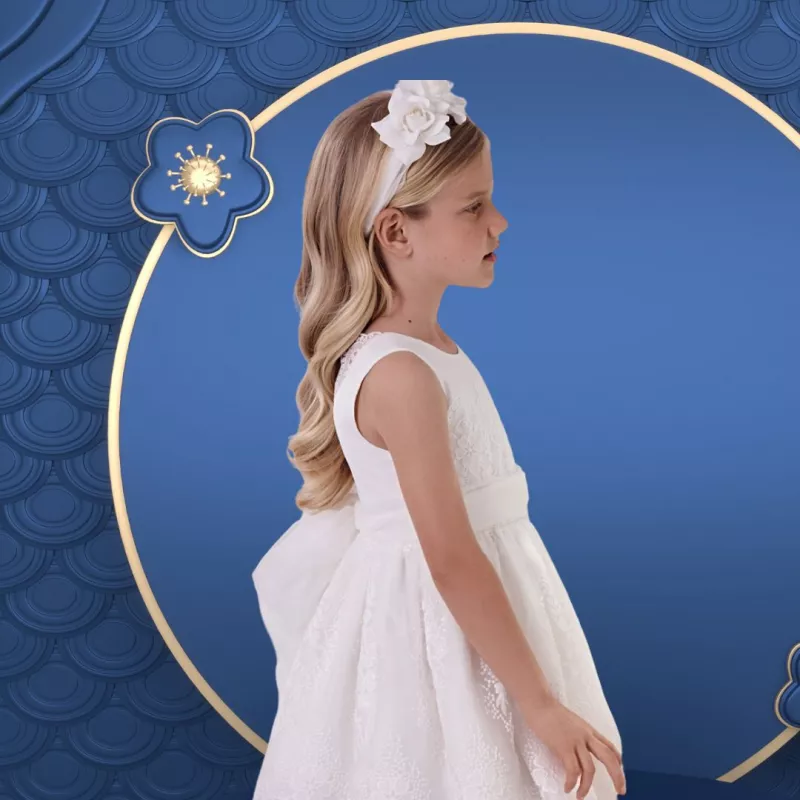 Rochie Tul  Alb - Abel&lula    7 ani, [],bestfam.ro