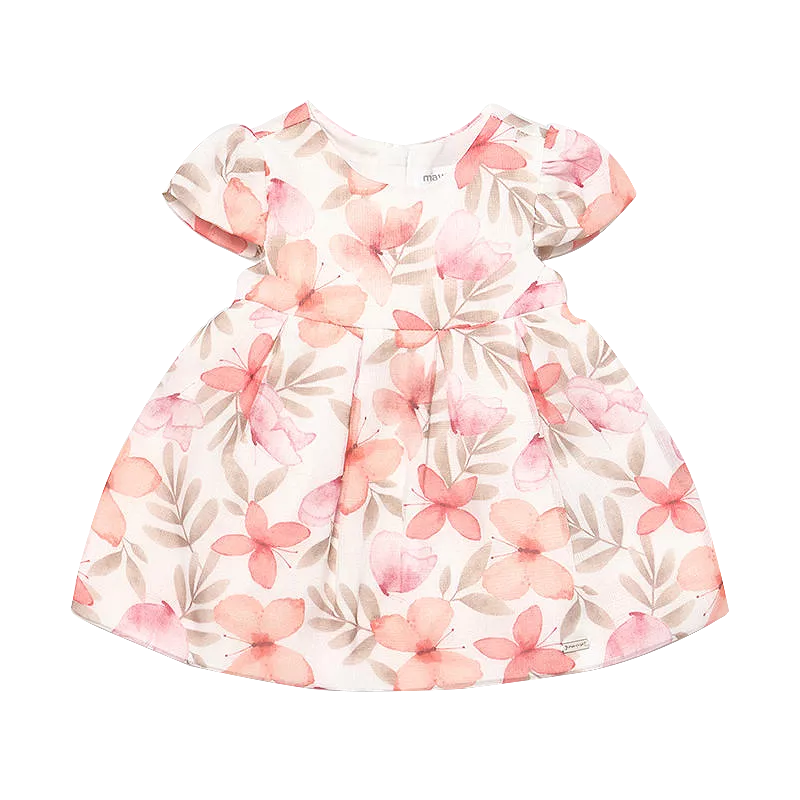 Rochie cu imprimeu - fluturi - Mayoral, [],bestfam.ro
