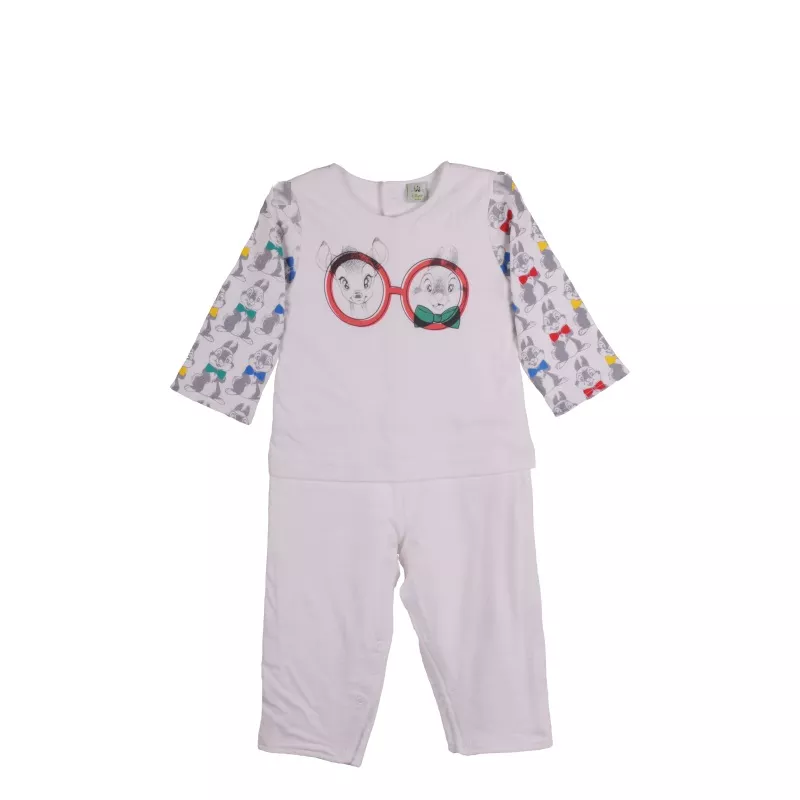 Salopeta dubla Disney Chip&Bambi 12 luni, [],bestfam.ro