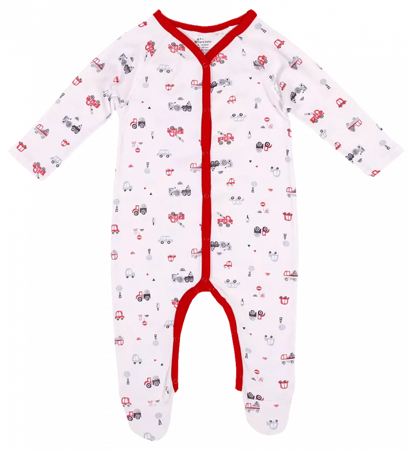Salopeta maneca lunga - Masinute - Kara Baby 0-1 luni (50-56cm), [],bestfam.ro