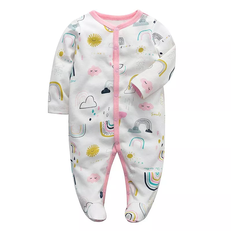 Salopeta (pijama) cu botosi - Curcubee - Easymon 6 luni, [],bestfam.ro