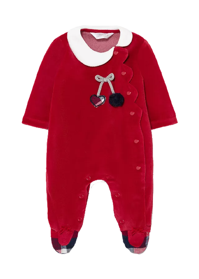 Salopeta (pijama), fetita - Rosu - Mayoral , [],bestfam.ro