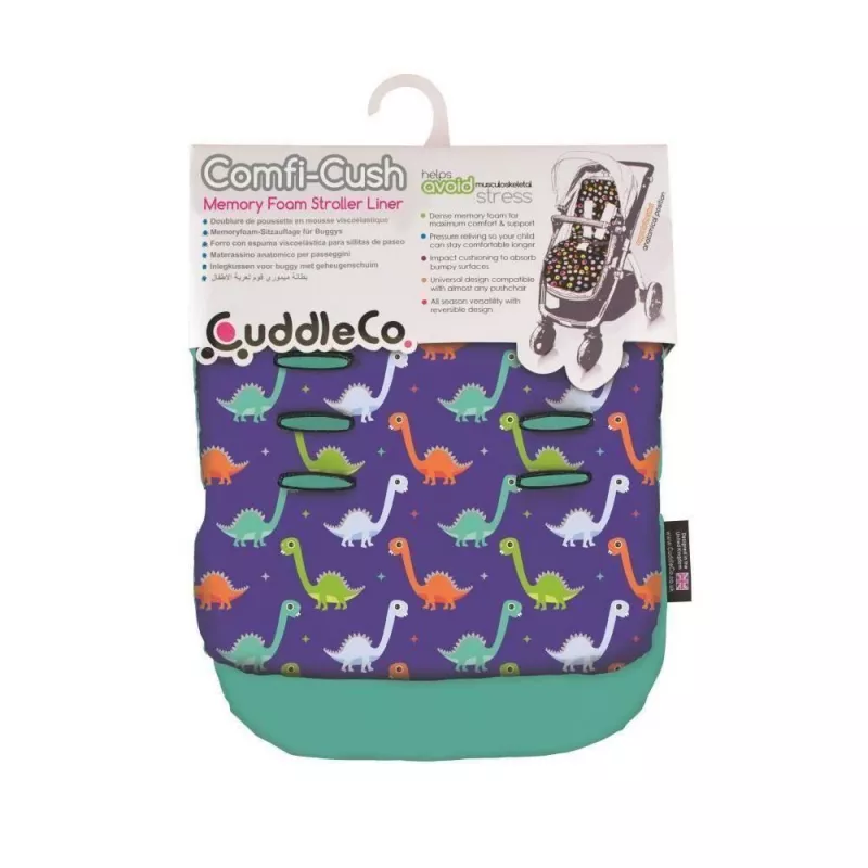 Saltea carucior Comfi-Cush Dinosaur Fun, 842650, [],bestfam.ro