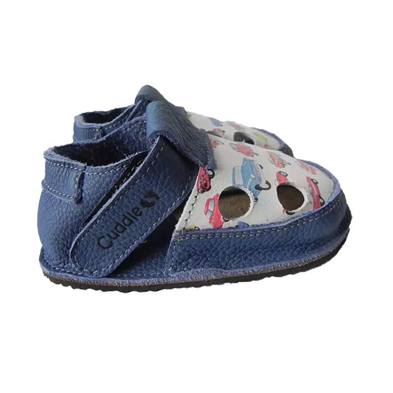 Sandale - Cars - Albastru - Cuddle Shoes, [],bestfam.ro