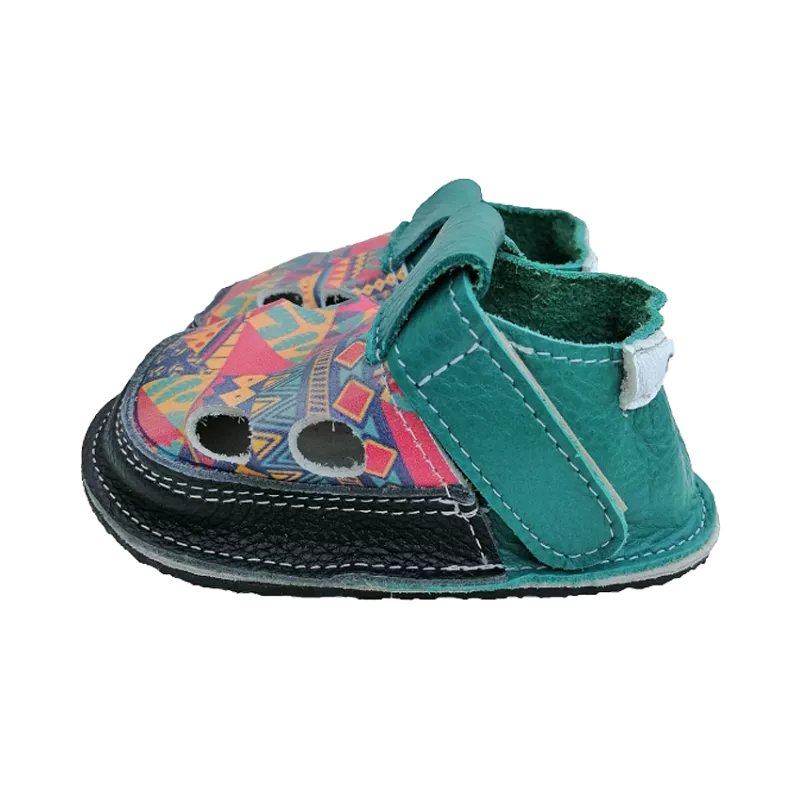 Sandale - Tribal - Verde - Cuddle Shoes 18, [],bestfam.ro