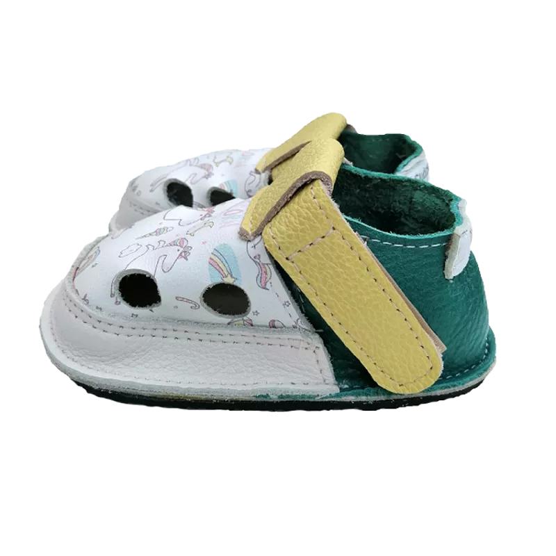 Sandale - Unicorns - Alb - Cuddle Shoes, [],bestfam.ro
