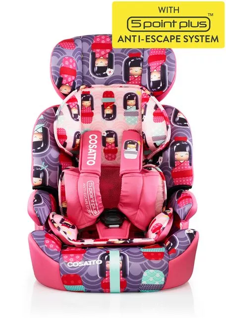 Scaun auto - Zoomi 123 Kokeshi Smile (5 Plus) - Cosatto, [],bestfam.ro