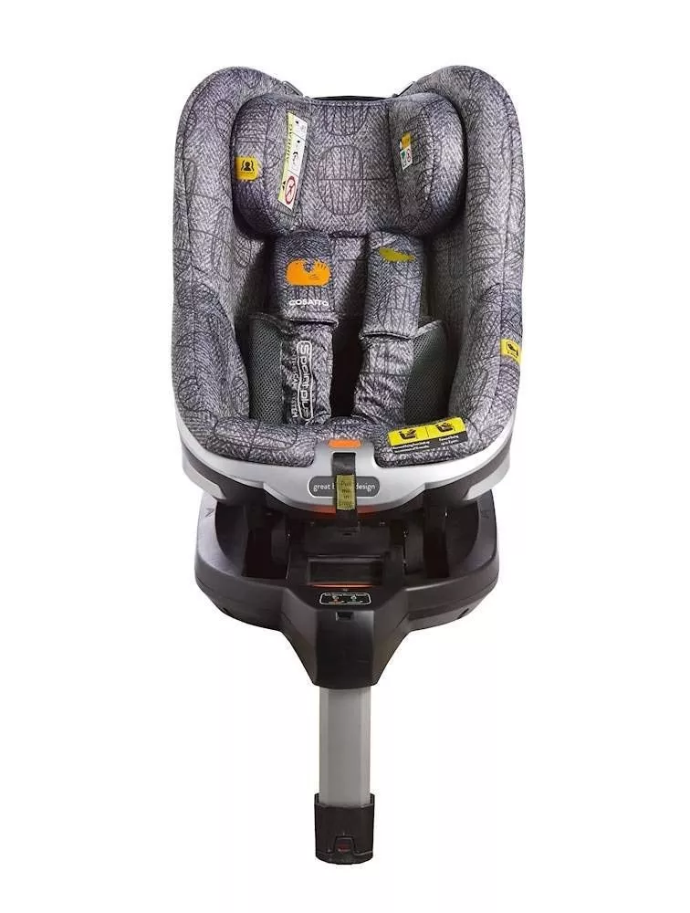 Scaun auto cu Isofix i-Size 0-18 kg DEN Dawn Chorus - Cosatto, [],bestfam.ro