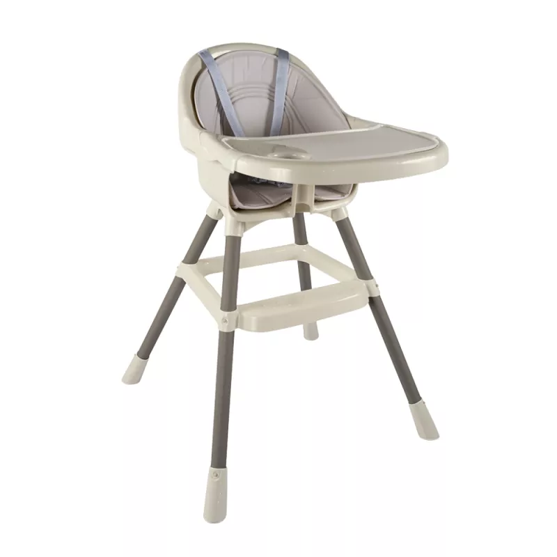 Scaun de masa premium cu perna - Bej, [],bestfam.ro