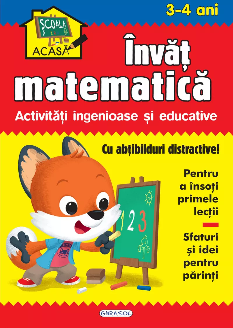 Scoala acasa - Invat matematica 3-4 ani, [],bestfam.ro