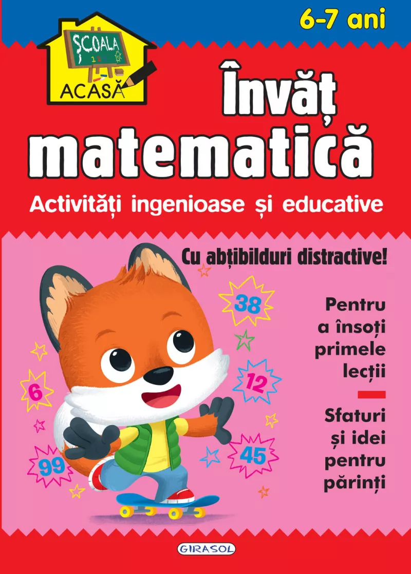 Scoala acasa - Invat matematica 6-7 ani, [],bestfam.ro