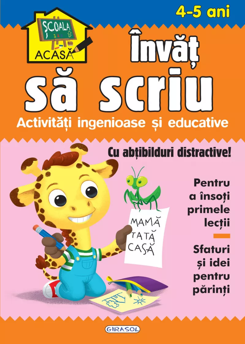 Scoala acasa - Invat sa scriu 4-5 ani, [],bestfam.ro