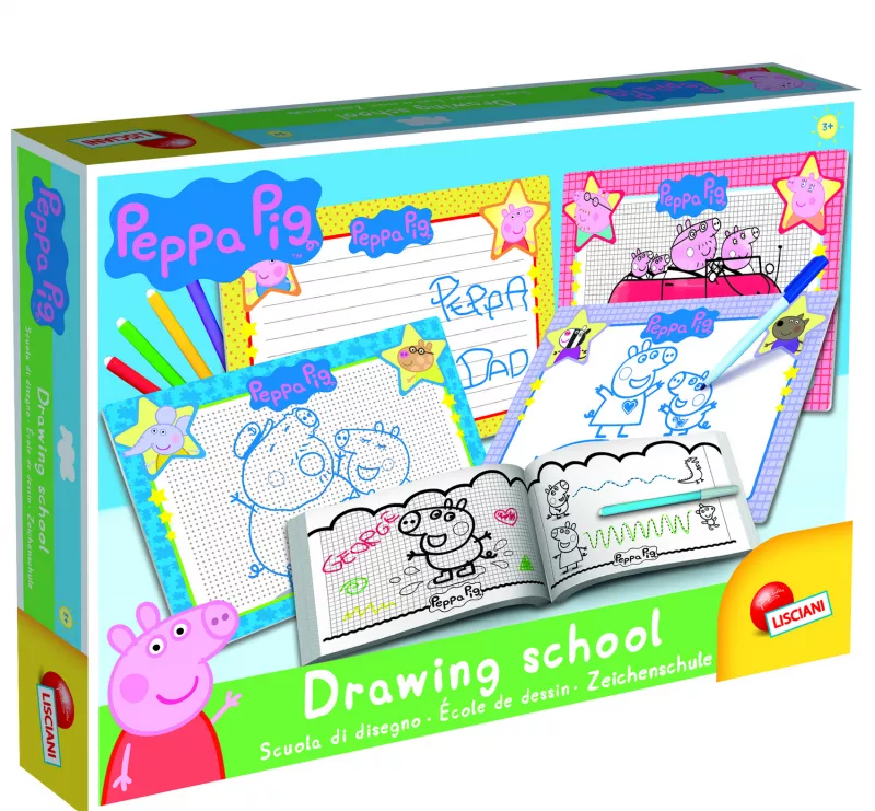 Scoala de desen - Peppa Pig, [],bestfam.ro