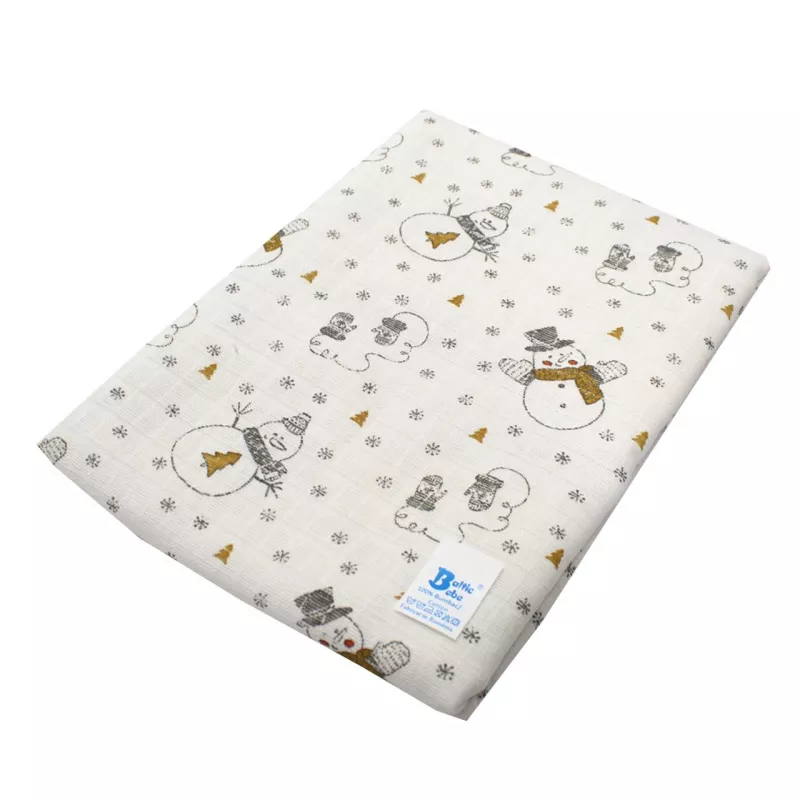 Scutec muselina flausata refolosibil - Om de zapada - BalticBebe, [],bestfam.ro