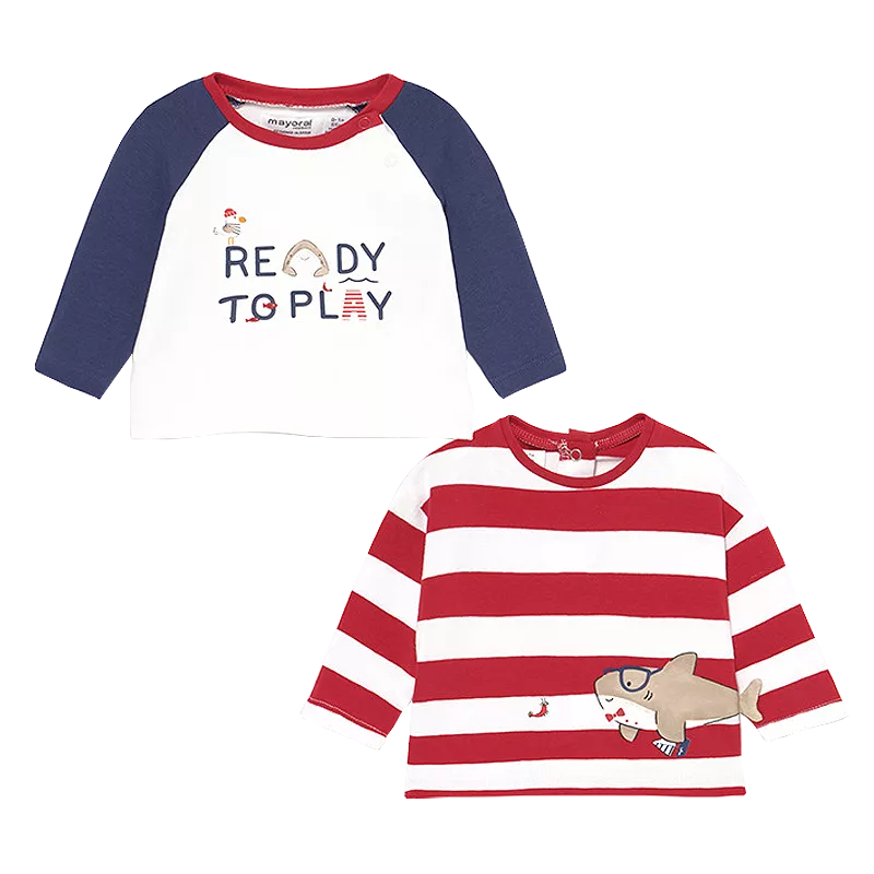 Set 2 bluze cu maneca lunga - baiat - Mayoral , [],bestfam.ro