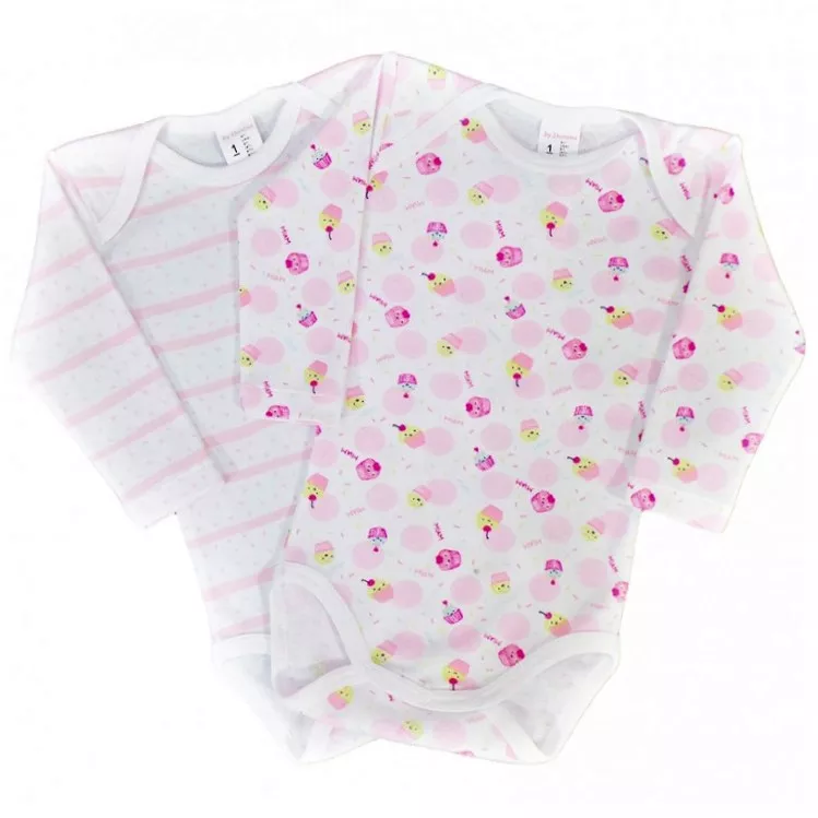 Set 2 body uri cu maneca lunga Briose 12 luni, [],bestfam.ro