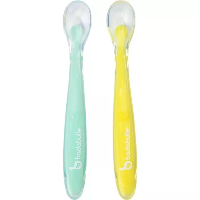 Set 2 linguri de silicon - Badabulle, [],bestfam.ro