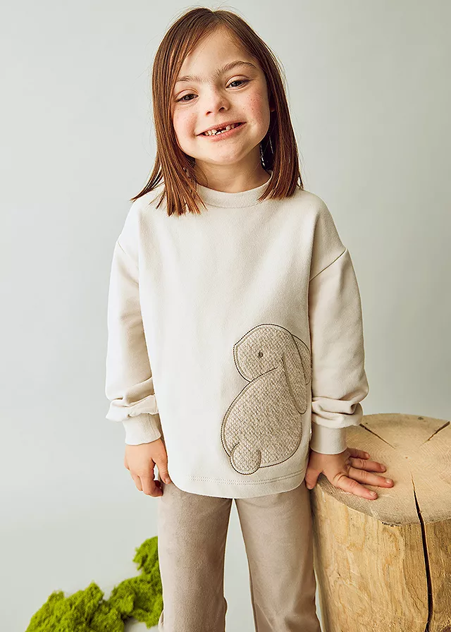 Set 2 piese - Colanti+bluza - broderie crem - Mayoral  10 ani, [],bestfam.ro