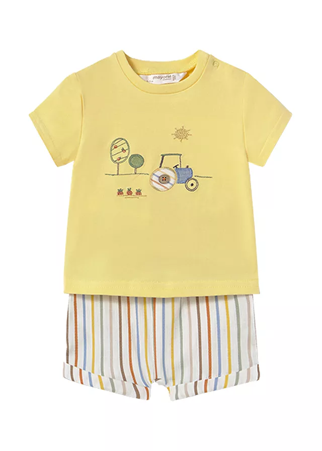 Set 2 piese - Pantaloni+tricou - Mayoral  12 luni, [],bestfam.ro