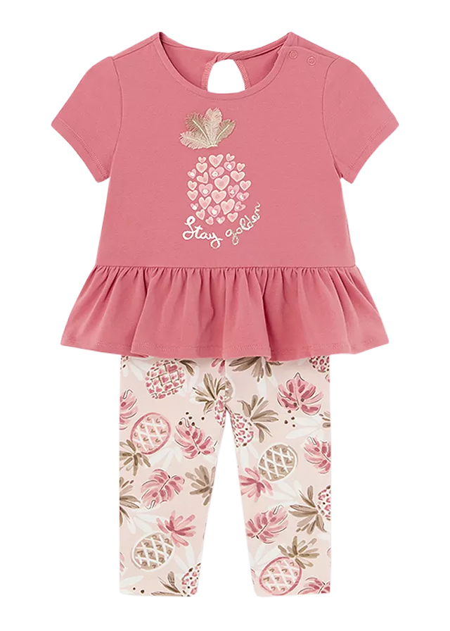 Set 2 piese Ananas - Mayoral 9 luni (74 cm), [],bestfam.ro