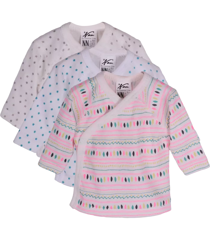 Set 3 bluze cu maneca lunga  unisex 3 luni, [],bestfam.ro