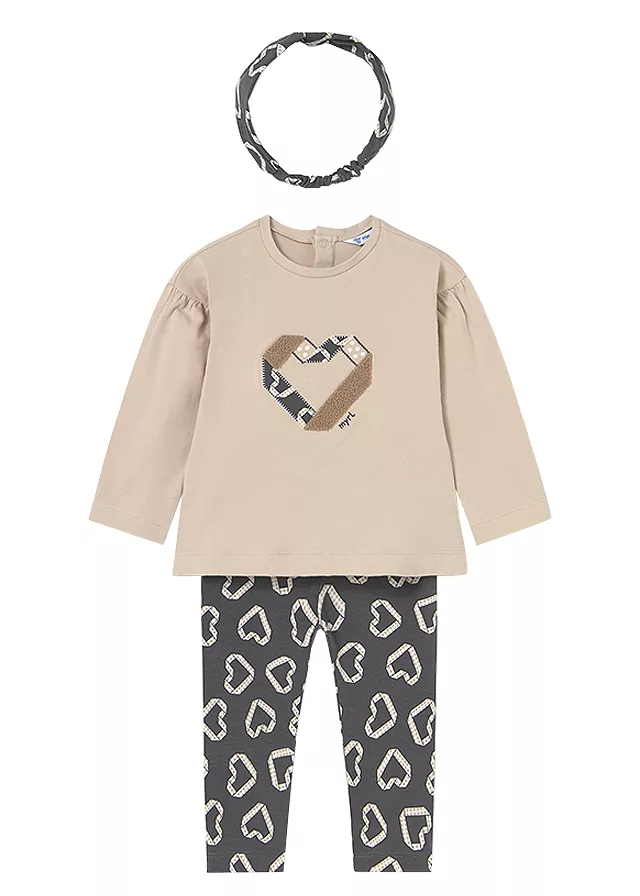 Set 3 piese - Bluza+colanti+bentita - Mayoral    4 ani, [],bestfam.ro