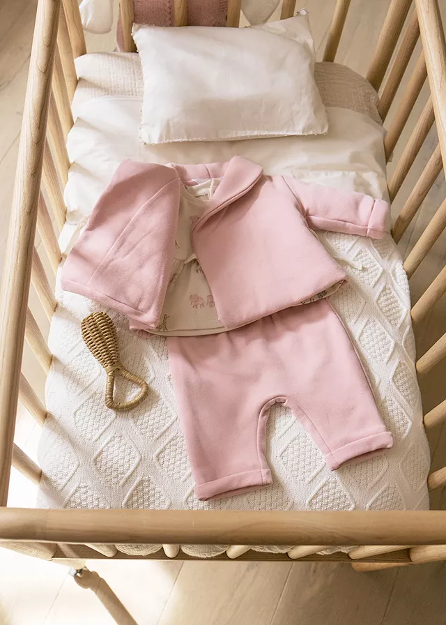 Set 3 piese - Palton+bluza+pantaloni - Mayoral  12 luni, [],bestfam.ro