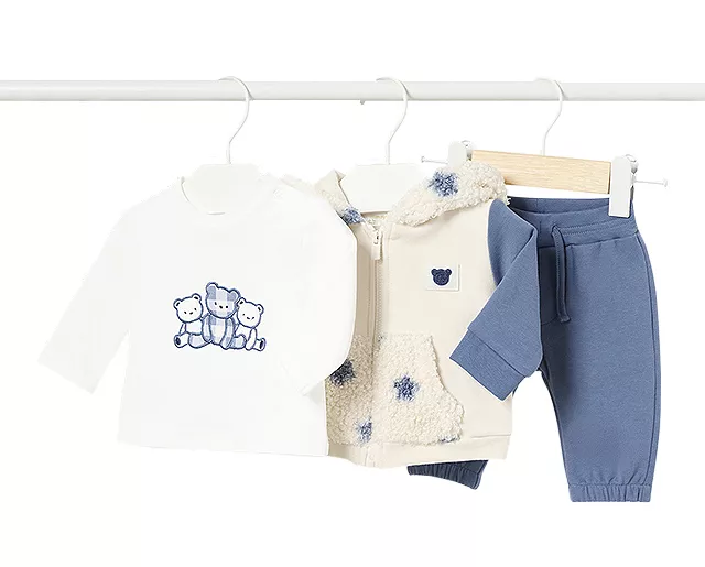 Set 3 piese - Trening cu urechi, baieti - Mayoral 18 luni, [],bestfam.ro