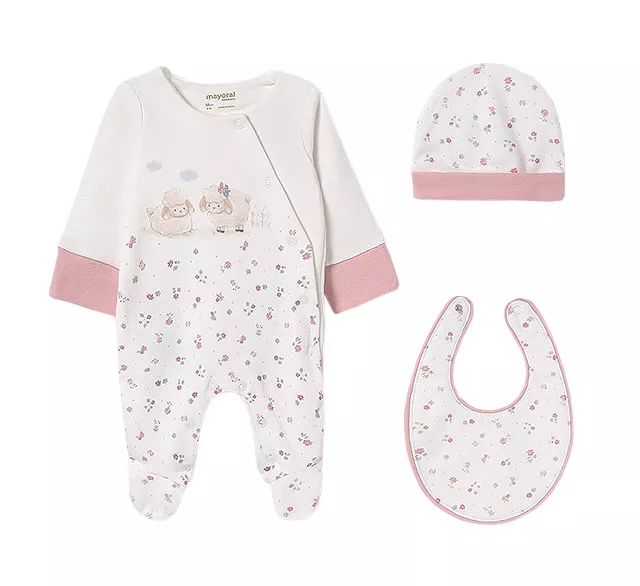 Set 3 piese cadou - Oite - Mayoral 1-2 luni, [],bestfam.ro