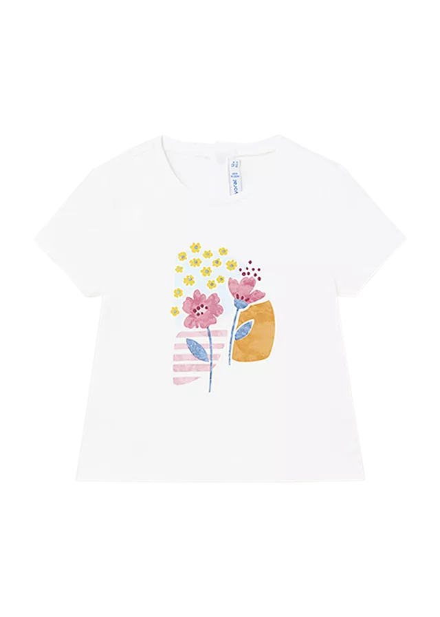 Set   3 piese flori Better Cotton -  Mayoral  24 luni (92 cm), [],bestfam.ro