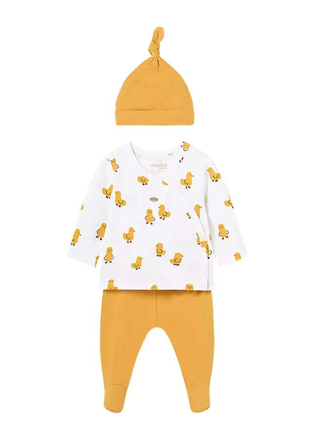 Set 3 piese Pui Better Cotton - Mayoral 4-6 luni (70 cm), [],bestfam.ro