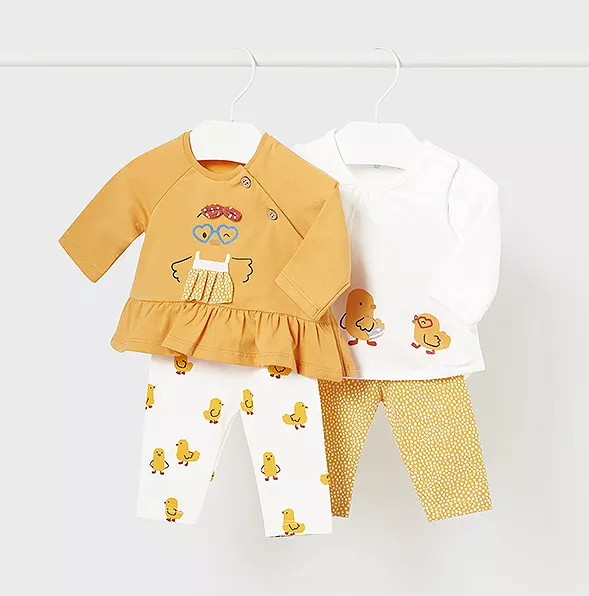 Set 4 piese Better Cotton - Mayoral 12 luni (80 cm), [],bestfam.ro