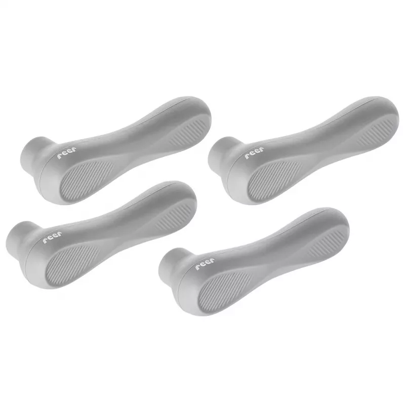 Set 4 protectii clanta usa, din silicon, acoperire completa, Reer HandleGuard 70091, [],bestfam.ro
