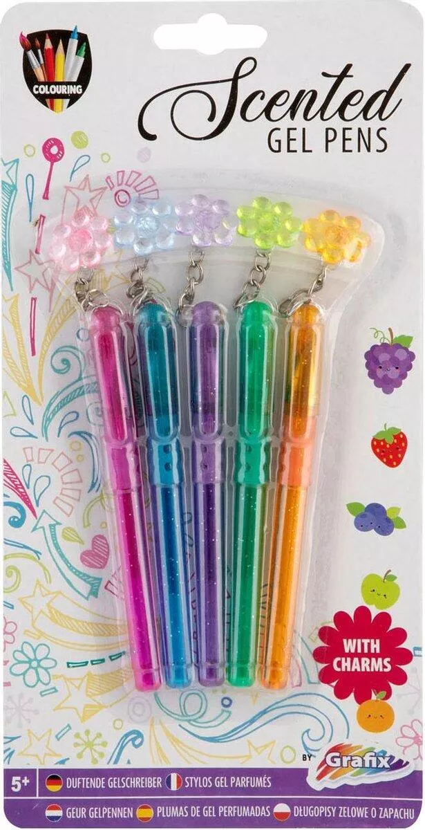 Set 5 mini pixuri cu gel aromat, [],bestfam.ro