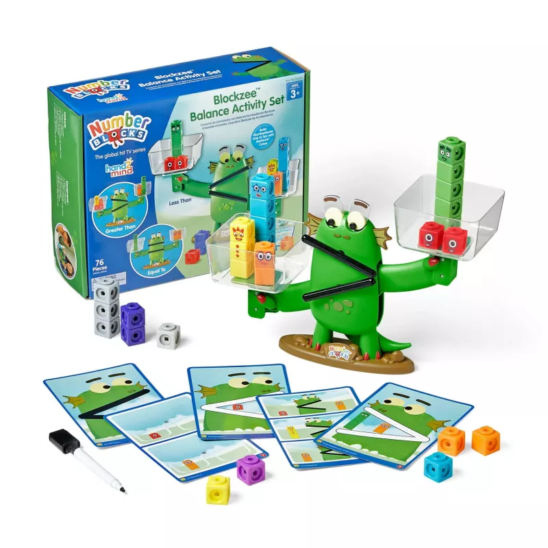 Set activitati cu balanta - Numberblocks® Blockzee™, [],bestfam.ro