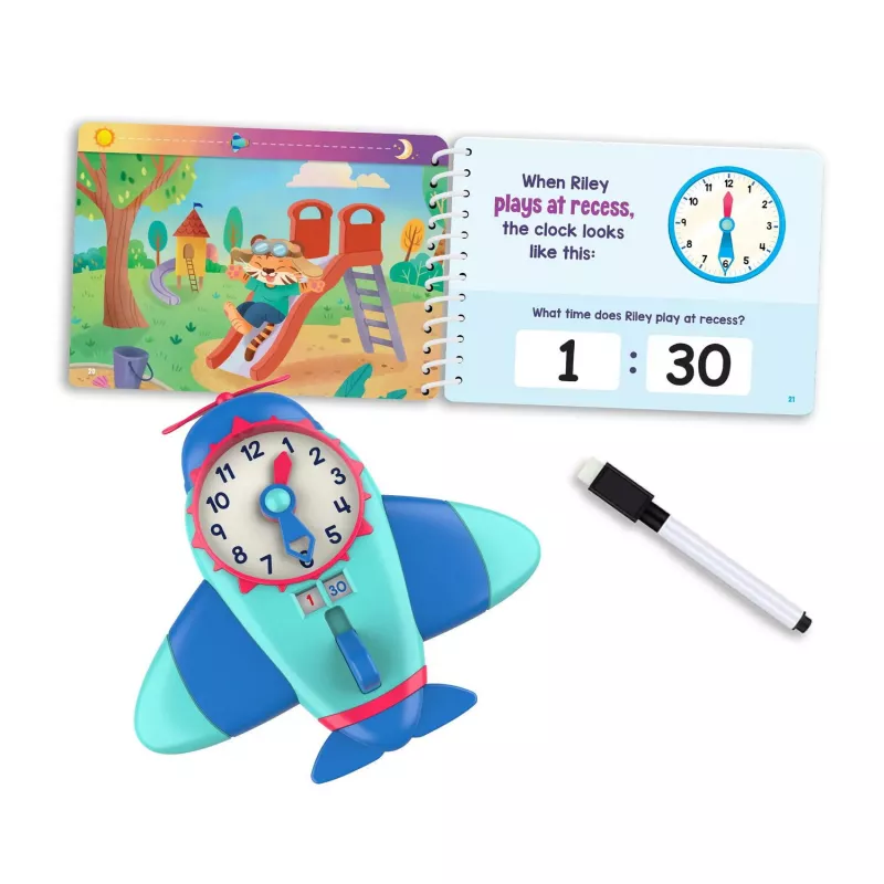 Set activitati cu ceas - E timpul sa invatam, [],bestfam.ro