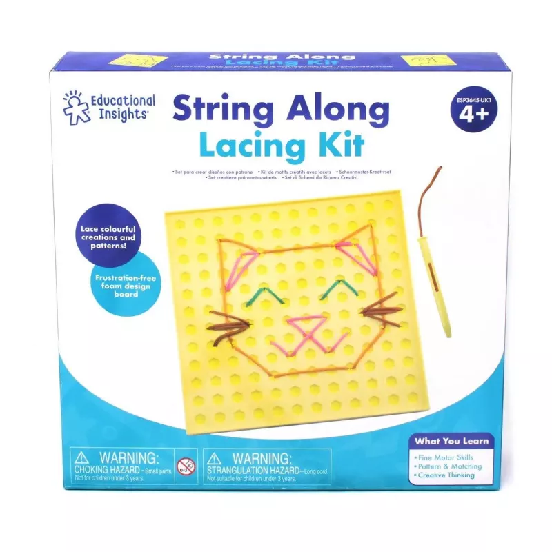 Set creativ - Desenam cu sireturi, [],bestfam.ro