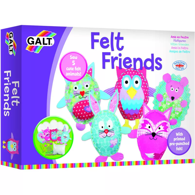 Set creativ - Animalute din fetru, [],bestfam.ro