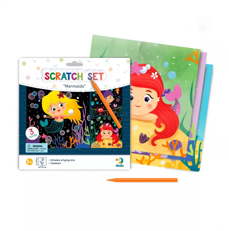 Set creativ de razuit - Sirene, [],bestfam.ro