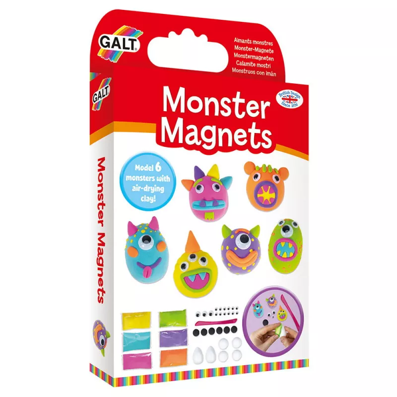 Set creativ - Magneti cu monstruleti, [],bestfam.ro