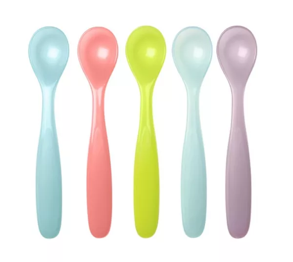 Set de 5 lingurite flexibile - Badabulle, [],bestfam.ro